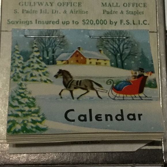 Vintage 1971 calendar Corpus Christi - Picture 3 of 7